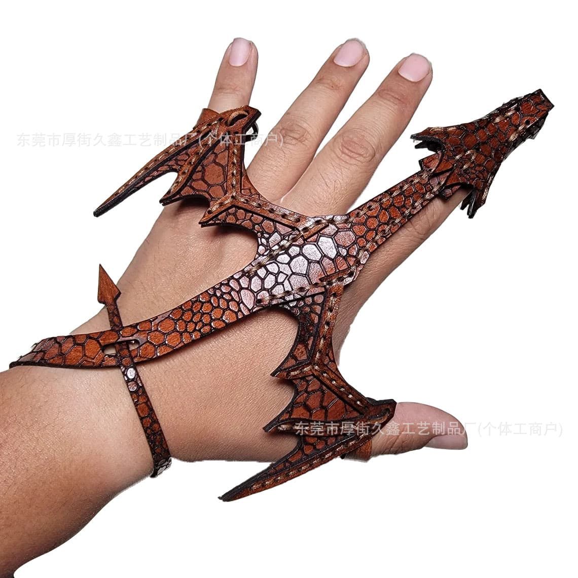 Cross-border independent station hot-selling Leather Hand Dragon Bracelet
