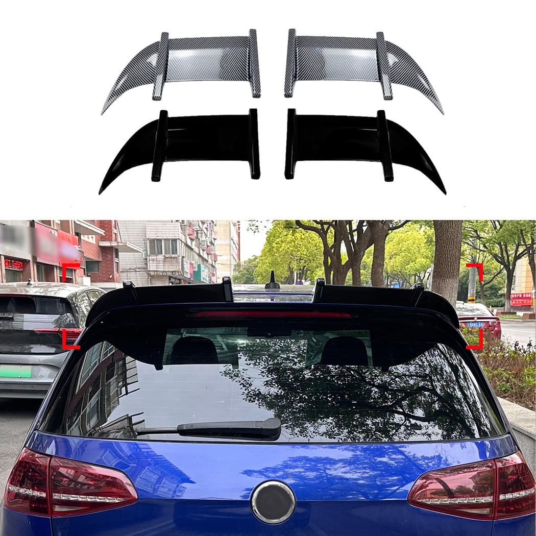 Compatible with Volkswagen Golf 7 MK7 7.5 GTI GTD R Roof Spoiler Wing Rear Spoiler Exterior Modification