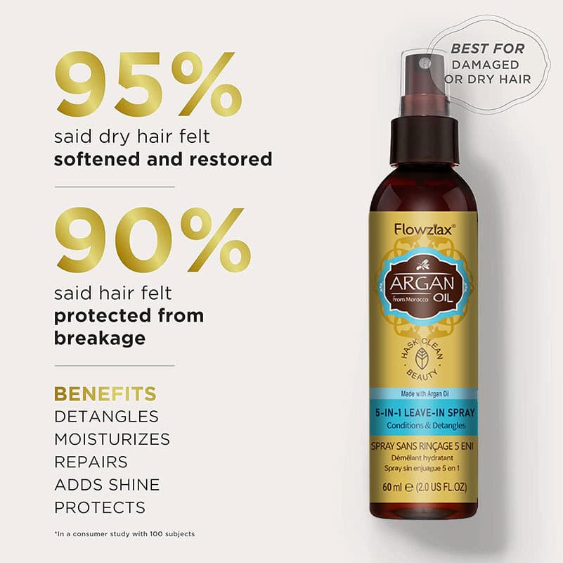 Morocco Hair Care Spray No-Rinse Spray Treatment Volumizing Dry Hair Spray Smooth Hair