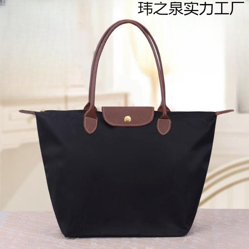 Dropshipping Women's Single Shoulder Handbag Dumpling Bag Travel Storage Bag Foldable Shopping Bag Mommy Bag