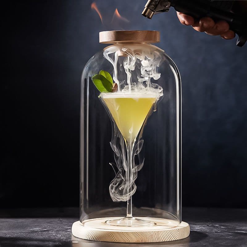 Bar Soul Creative Cocktail Flavoring Set Bartender's Whiskey Smoker Flavor Enhancer for Mixing Drinks