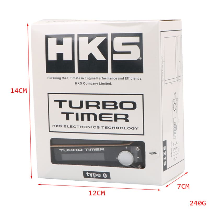 Universal Car HKS Delay Timer Turbo Ignition Device Red Blue White Light Motorcycle Equipment Accessories China Made