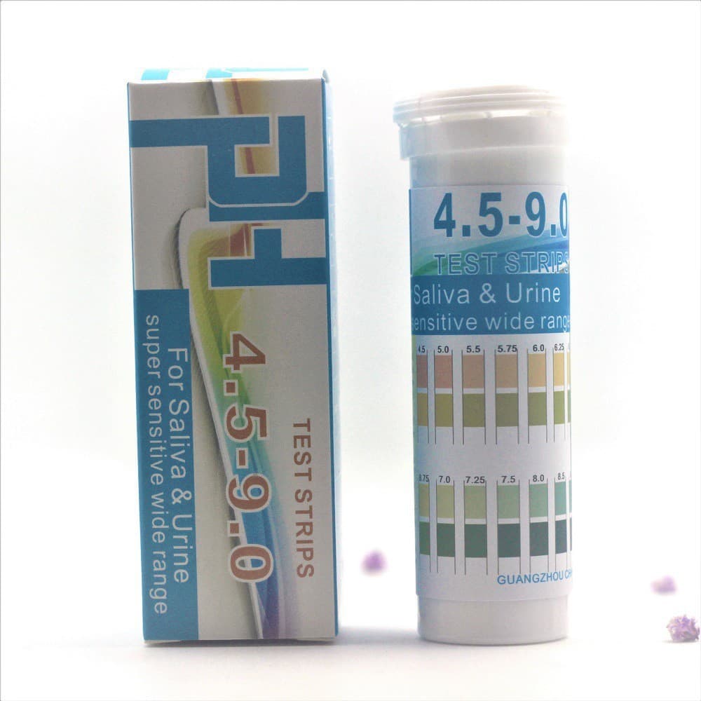 English Version 150 Strips DF Tube 4.5-9.0 pH Test Paper Acid-Base Testing Paper Acidity-Alkalinity Check