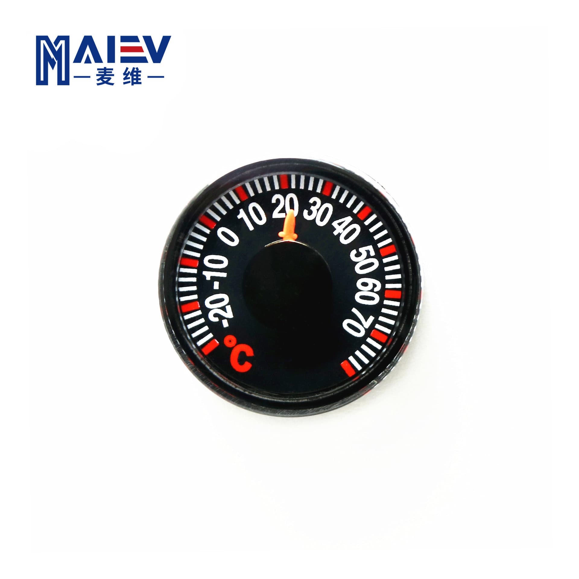 New 27mm Thermometer, Dial Thermometer, Plastic Round Celsius Thermometer, Accessory Temperature Gauge