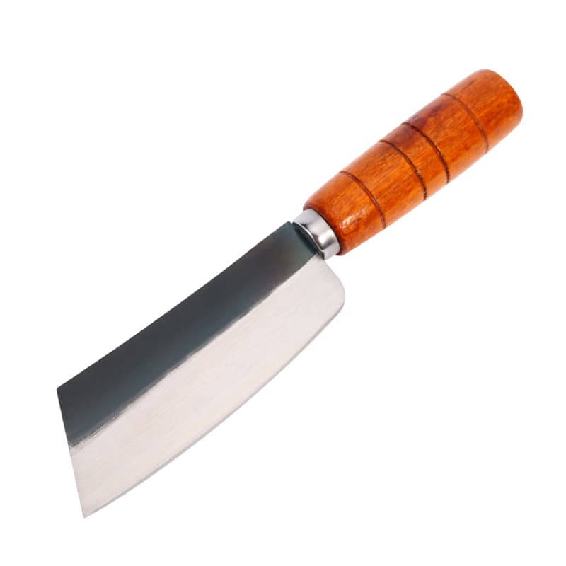 Handmade Fish Killing Knife High Carbon Steel Multi-Purpose Fish Slicing Tool Wooden Handle Modern Simple Style Kitchen Knife