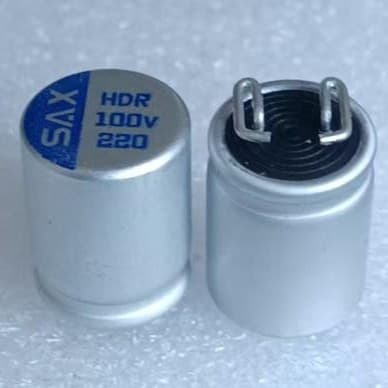220uf 100V SMD solid-state capacitor, 13*17, 100V 220uf SMD aluminum solid electrolytic capacitor
