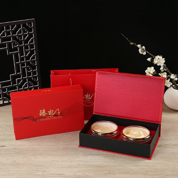 Custom Nutraceutical Gift Box, Premium Packaging Box for Health Supplements, Souvenir Sliding & Flip Lid Color Box