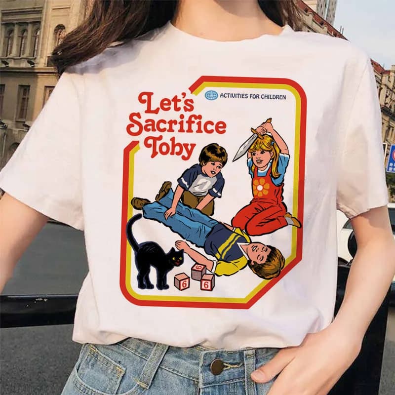 Steven Rhodes - Let's Sacrifice Toby - Baby T-Shirt American Slim Top Women