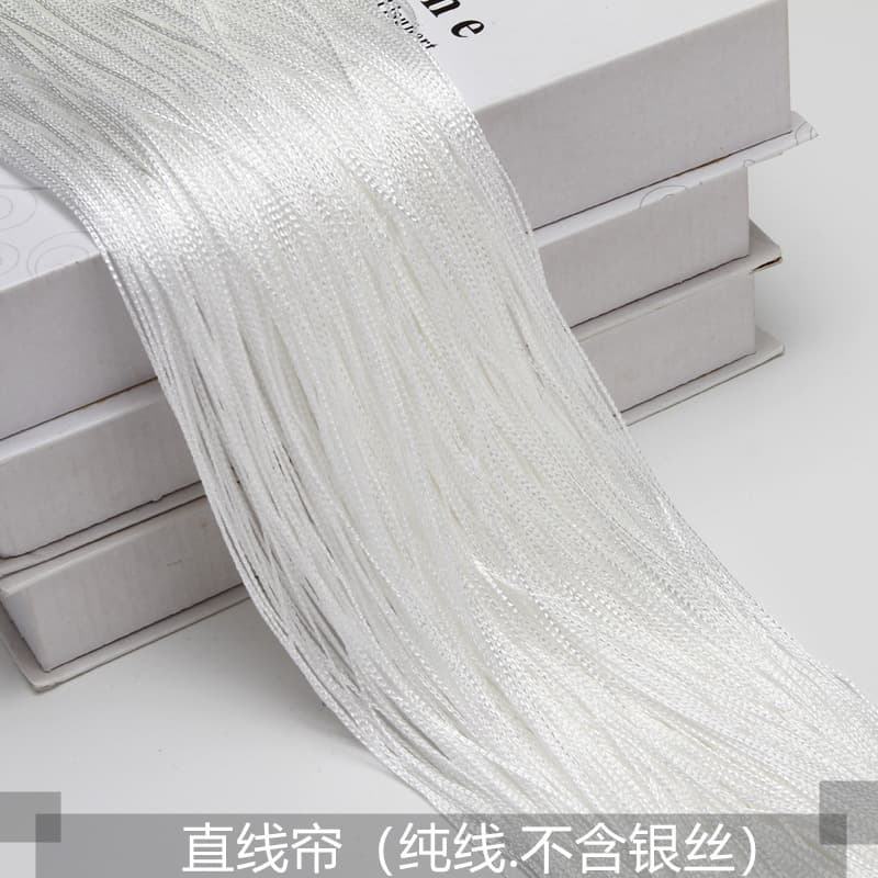 Jingyun Wholesale Dense Thread Curtain for Wedding Decor, Bedroom and Entryway Partition with Korean-style Wedding Fringe