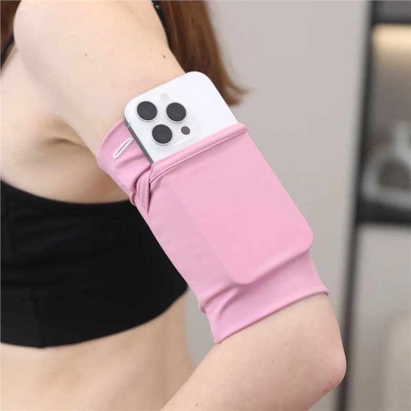 Cross-border Sports Phone Arm Bag for Men and Women Outdoor Fitness Equipment Running Armband Arm Sleeve Wristband Breathable