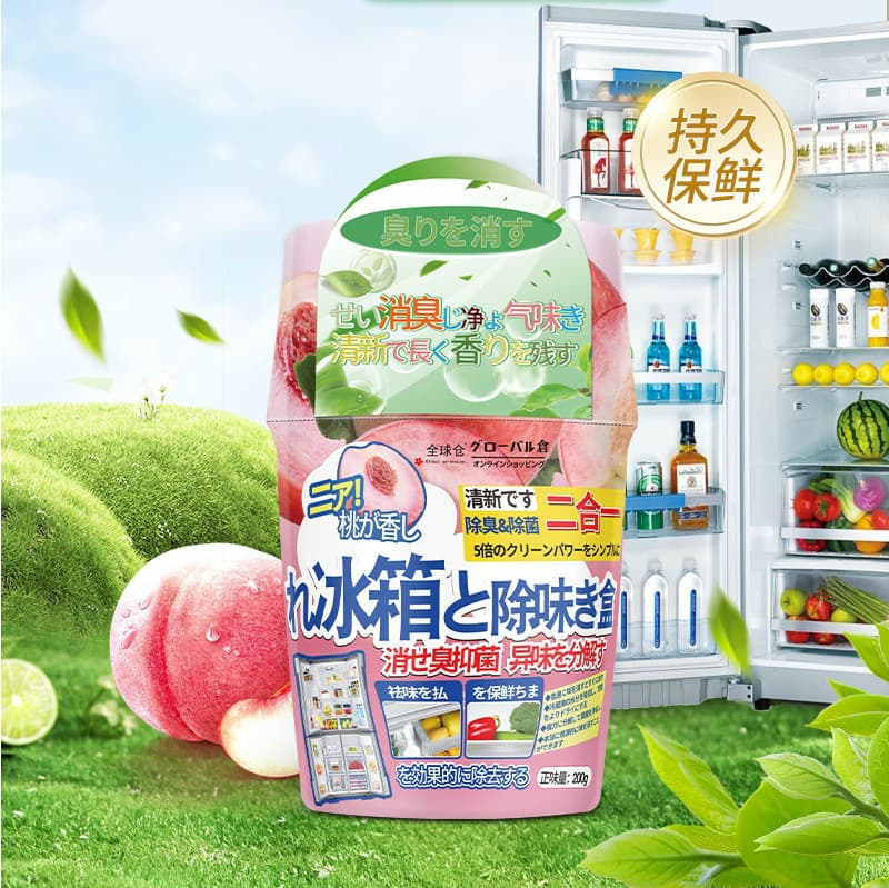 Global Warehouse Refrigerator Deodorizer, Odor Purifier with Ozone Technology, Household Odor Removal Box for Effective Deodorizing