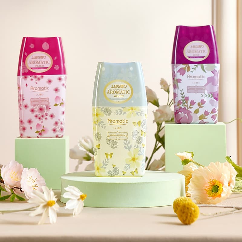 Kinbata Indoor Air Freshener Rose Fragrance Bedroom Home Use Toilet Aromatic Agent Bathroom Essential Oil Deodorant