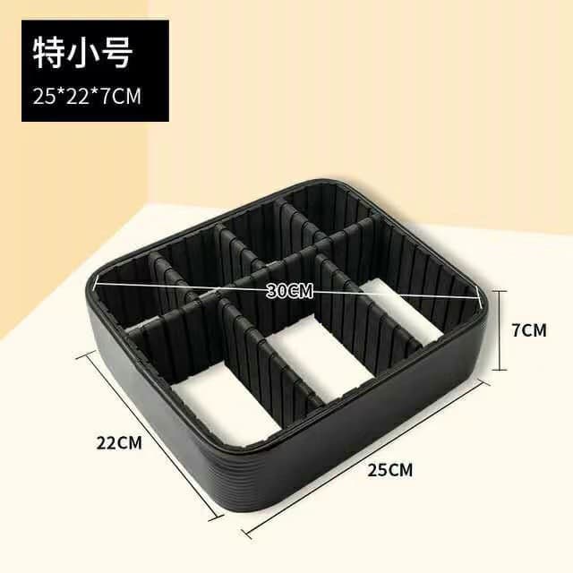 Cosmetic Bag Inner Frame Honeycomb Divider, Expandable Detachable Combination Partition, Luggage Organizer Divider PVC Honeycomb Frame