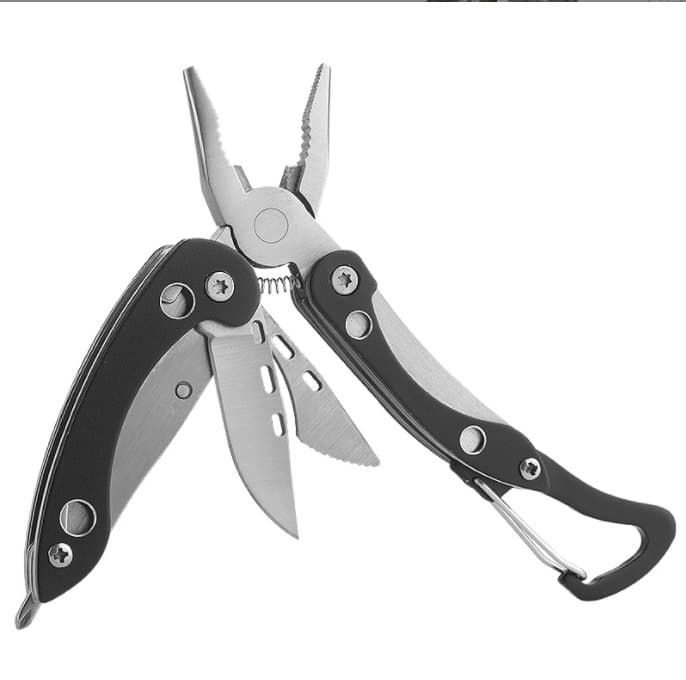 Colorful quick-release combination tool, multi-functional pliers, folding needle-nose stainless steel mini pliers, small knife pliers