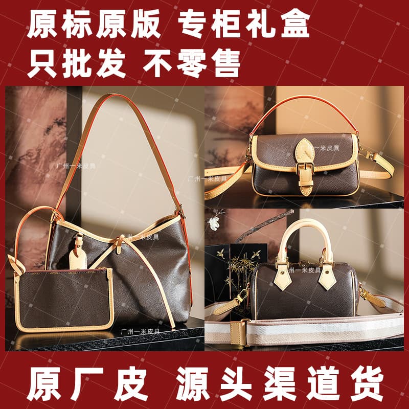 All Steel Carryall Monogram Crossbody Bag Women's Baguette Speedy20 All in BB Bucket Bag Black Warrior