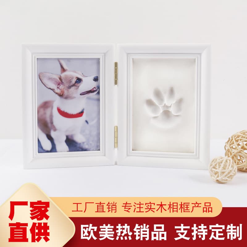 Pet Paw Print DIY Ink Pad Dog Paw Print Memorial Cat Paw Print Ink Pad Cat Paw Print Frame Souvenir Keepsake