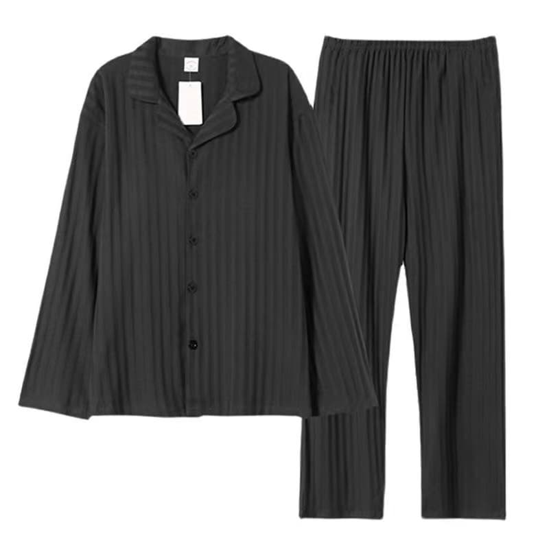 New Men's Sleepwear Spring/autumn Long Sleeve Long Pants Home Clothes Men's Autumn/winter Thin Suit