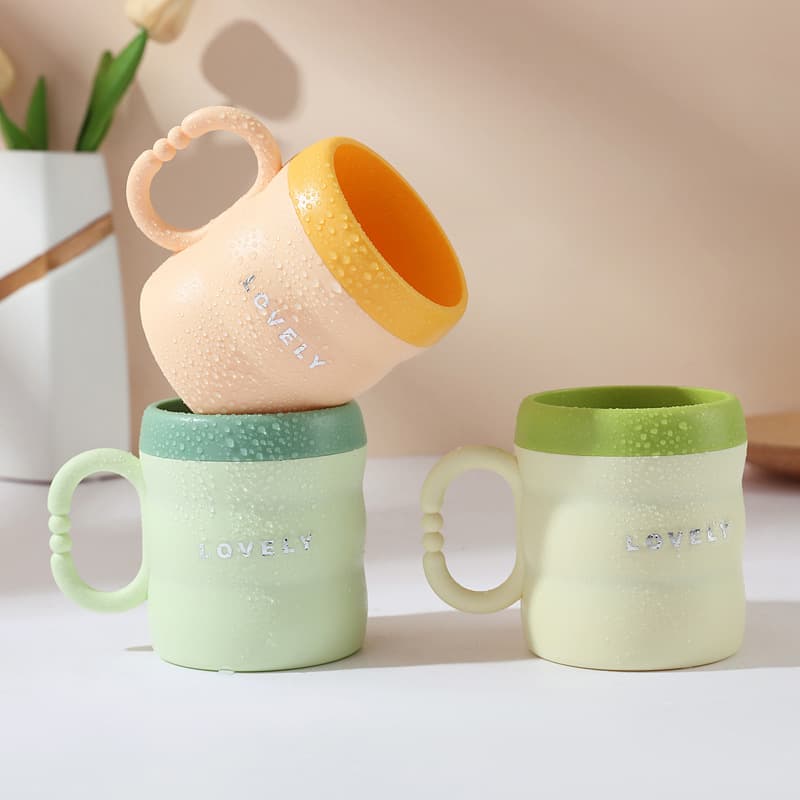 Creative Couple Water Cup & Mouthwash Cup; Simple Household Toothbrush Cup Wholesale
