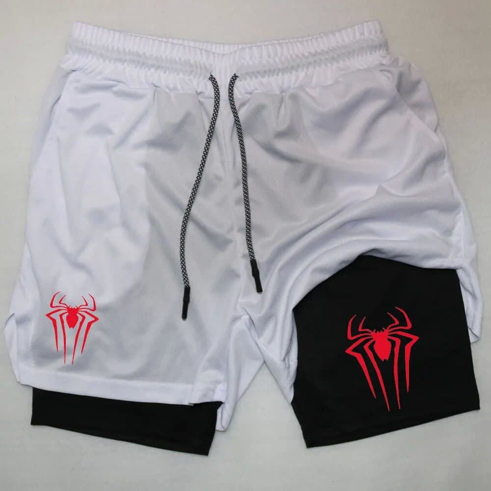 Amazon Cross-border Foreign Trade Wish AliExpress Double-layer Shorts Men's Shorts Hawaiian Shorts Independent Station Shorts