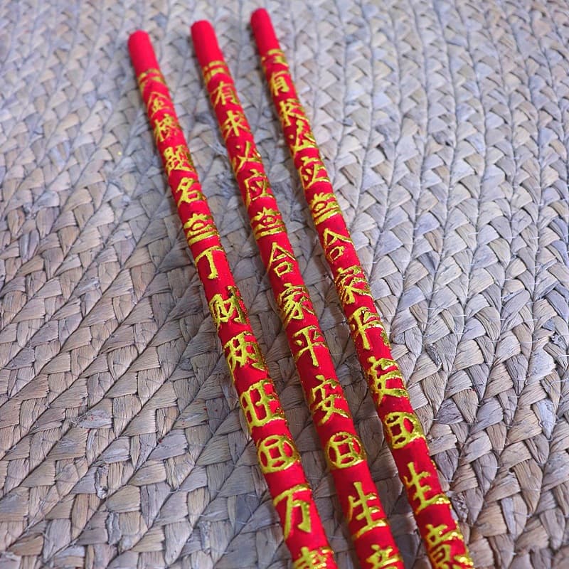 Temple incense God of Wealth Guanyin smokeless convex dragon incense high incense long incense embossed incense holding incense 50cm 60cm line incense to worship Buddha