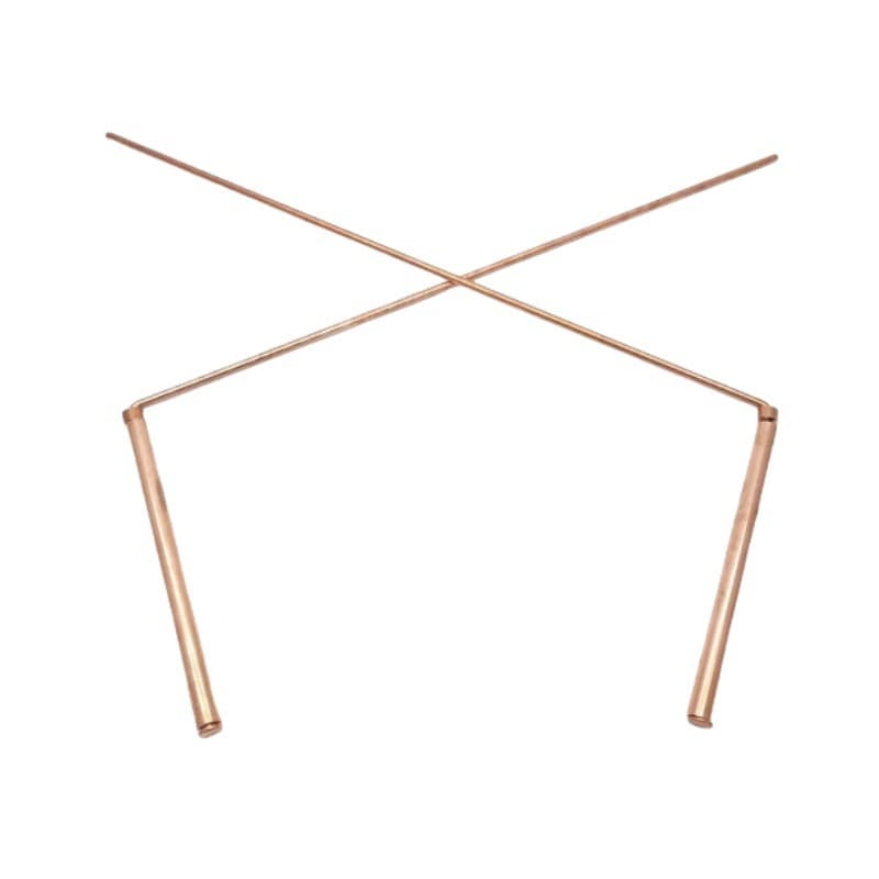 Dowsing Rods, Cross-Border Hot-Selling Dowsing Rods Water Finding Rods, 99.99% Pure Copper Metal Detection Rods