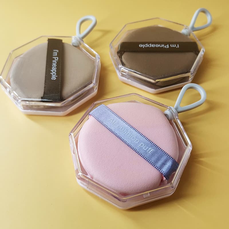 Air Cushion Puff (TPU + Non-Latex) Hydrophilic Easy-to-Apply BB Cream Foundation Wet and Dry Dual-Use Makeup Puff Cosmetic Tool