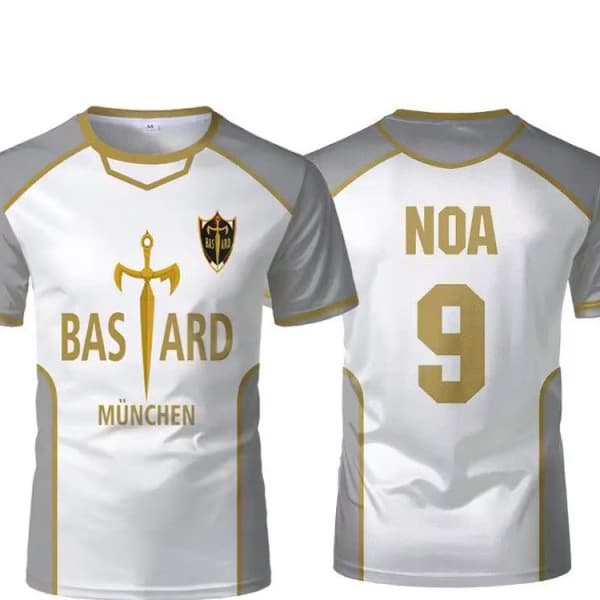 Jersey Blue Lock Anime Summer New 3D Digital Printing T-Shirt Men Women Fashion Short Sleeve Cos Casual Sports