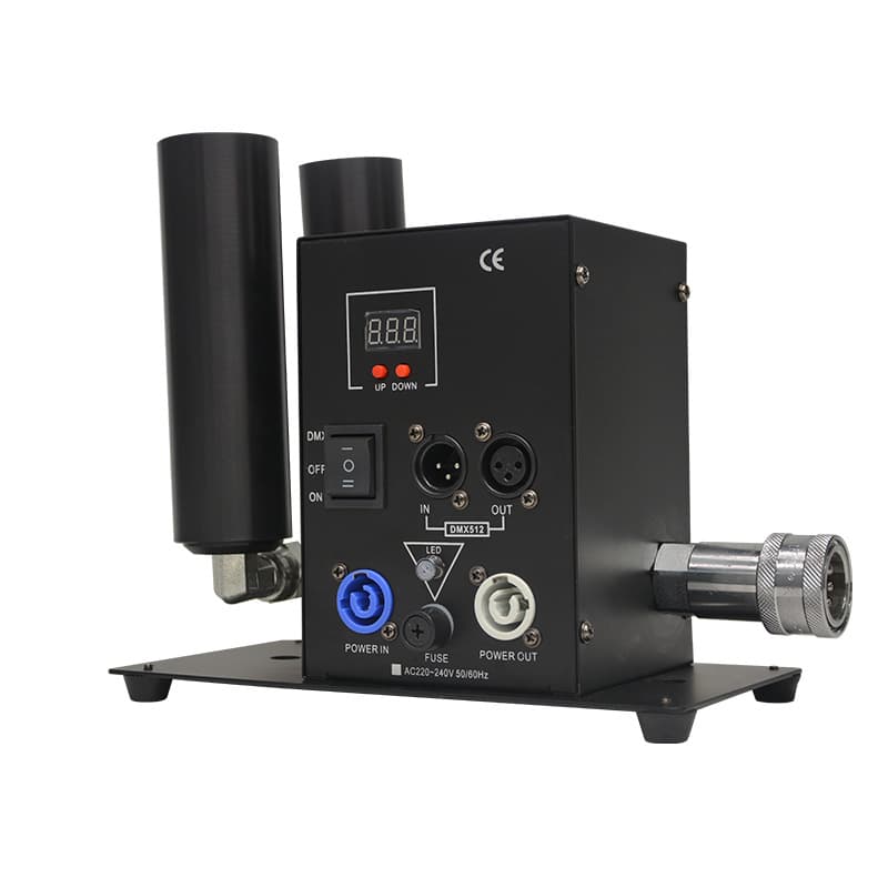 Double Head CO2 Column Machine Bar KTV Fog Machine Stage Special Effects Performance Equipment Smoke Machine