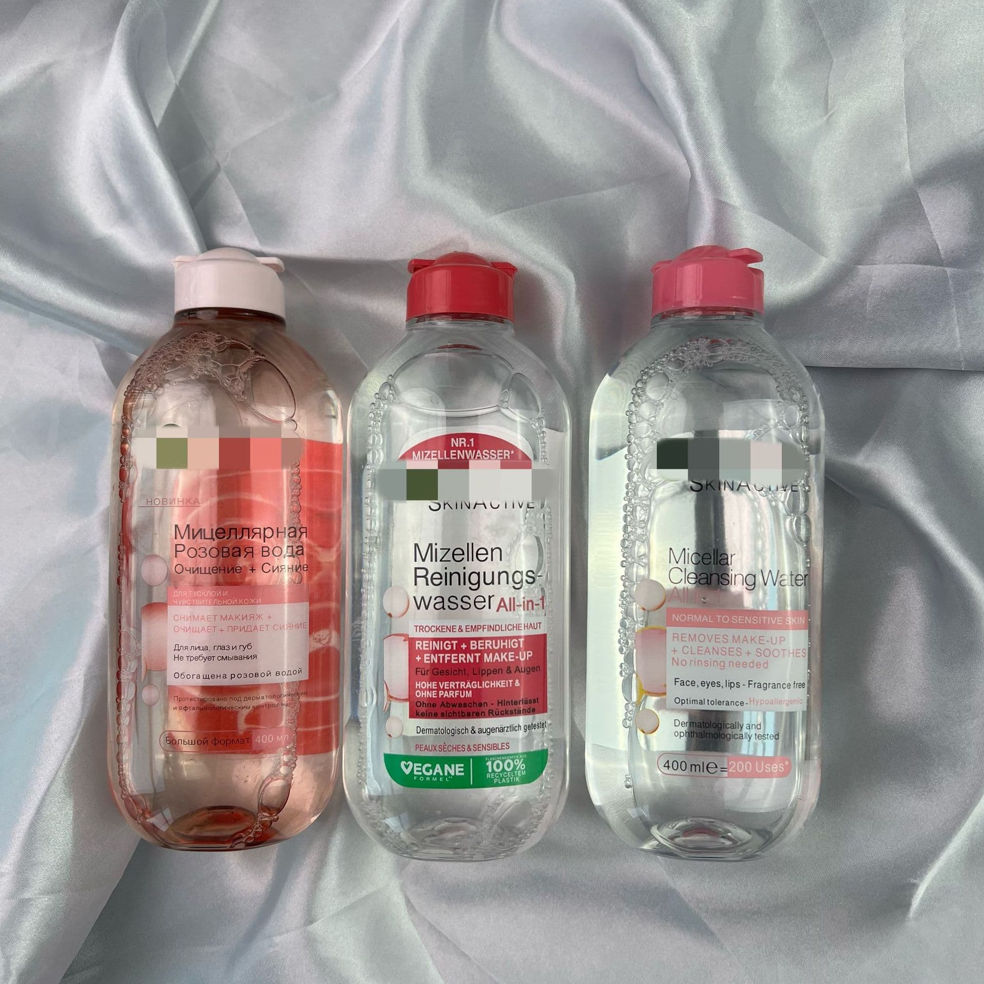 Cross-border popular AR-NI-ER mild and non-irritating deep cleansing facial makeup remover 400ml