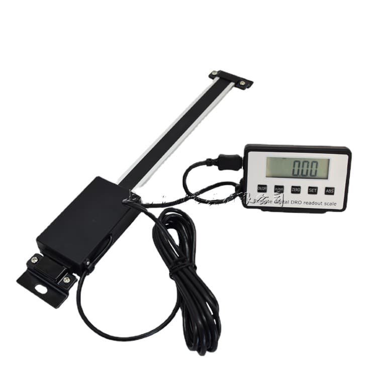 Shanghai Lianyu Horizontal/Vertical Dual-use Digital Display Scale Machine Tool Equipment Displacement Sensor Grating Positioning Scale