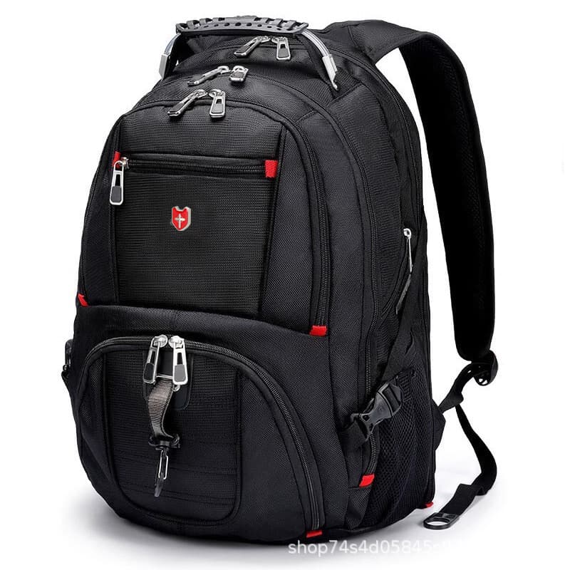 Swiss Army Knife Backpack Men's Computer Backpack Large Capacity Travel Backpack Junior High School Student Backpack Mountaineering Backpack