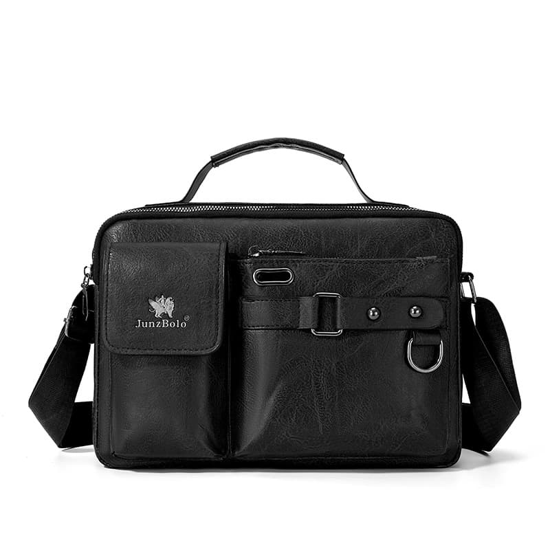 Men's Single-Shoulder Bag Crossbody Bag Men's Business Shoulder Bag Premium Handbag Single-Shoulder Crossbody Minimalist Men's Bag
