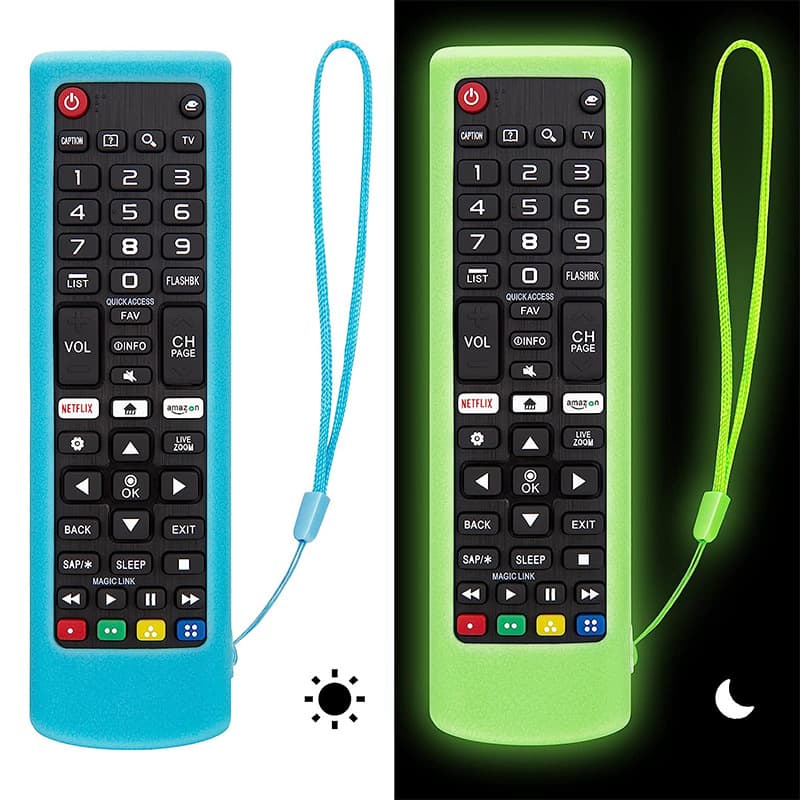 Universal Remote Control Protective Case for LG AKB75095308, Shock and Drop Protection
