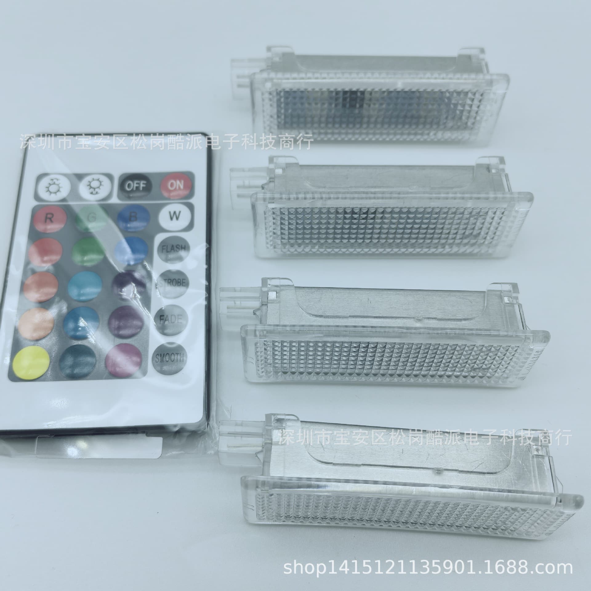 LED Door Welcome Light for BMW 1/3/5/7 Series E60 E82 E90 E71 X5 Footwell