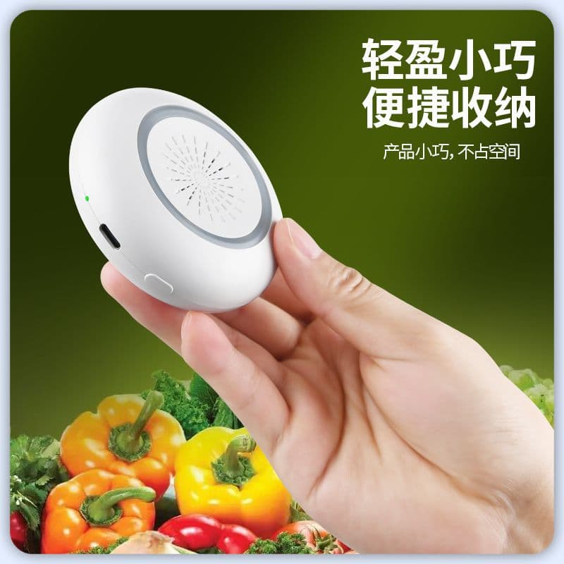 Mini Refrigerator Deodorizer Electronic Purification Deodorizer Refrigerator Shoe Cabinet Car Interior Pet Room Deodorizing Purifier
