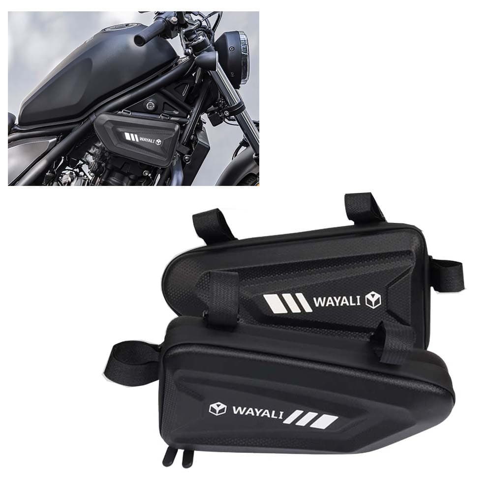 Hard Shell Motorcycle Bag Tool Kit CM300 Engine Side Bag CM500 Guard Bar Bag Rider Gear