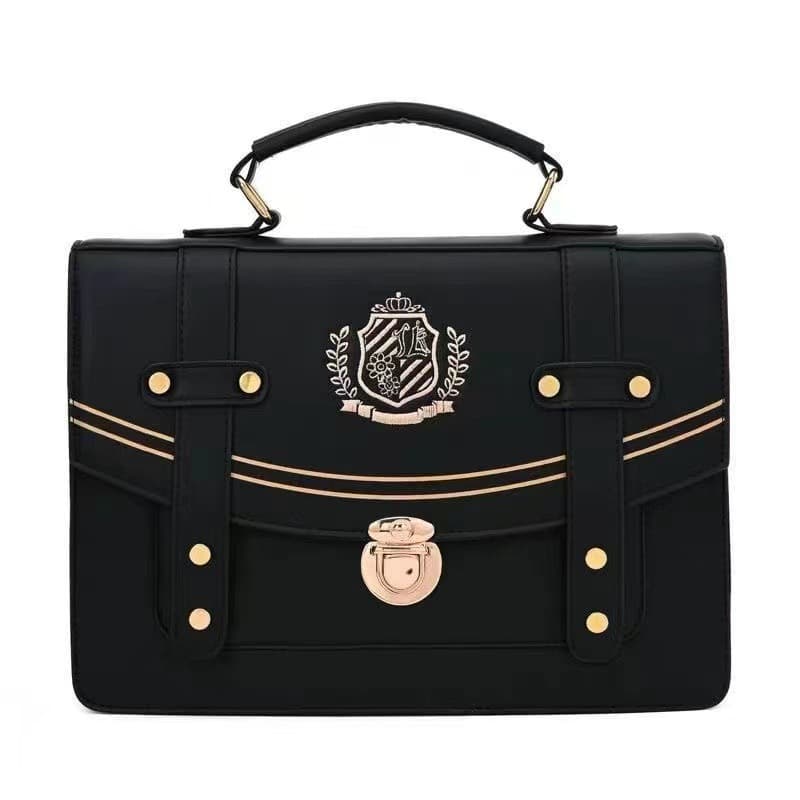 2026 New Yingchuan University Original Messenger Cambridge Bag JK Uniform Bag Commuter Crossbody College Style Uniform Bag
