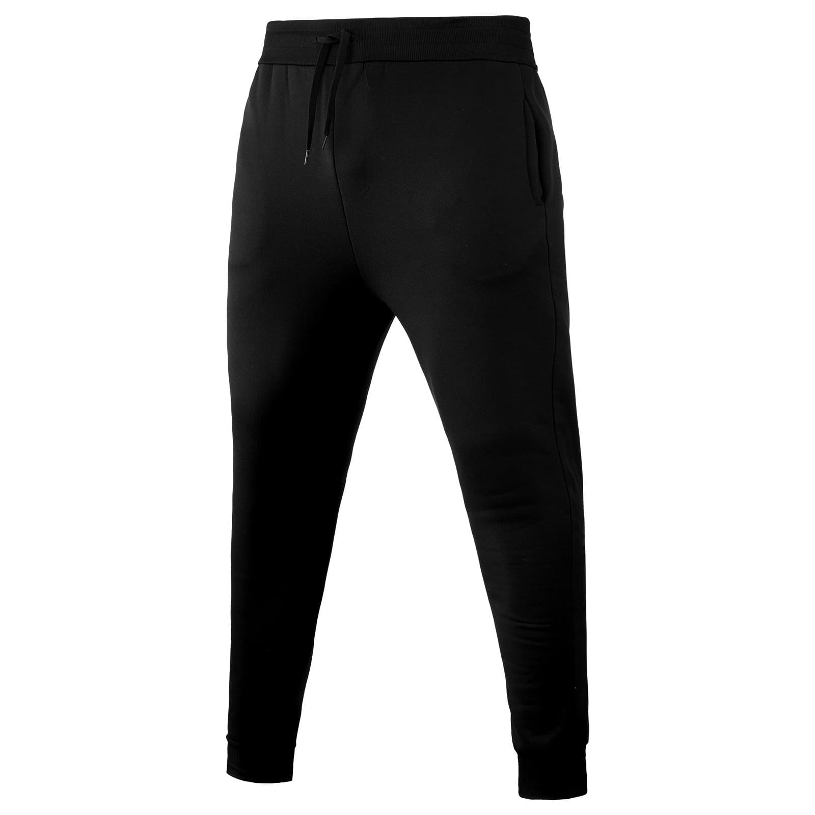 Men's Fitness Pants for Spring and Autumn, Casual Trousers, Street Sportswear, Running Training Solid Color Sweatpants