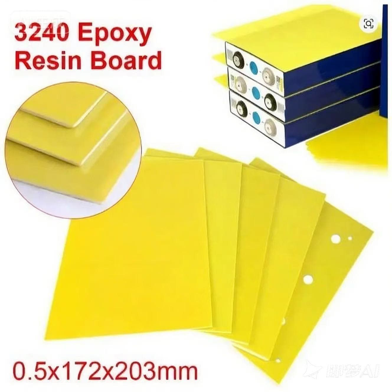 Cross-border 3240 epoxy board electrical insulation board, high-temperature resistant glass fiber laminated wood board processing, resin cut-to-size parts.