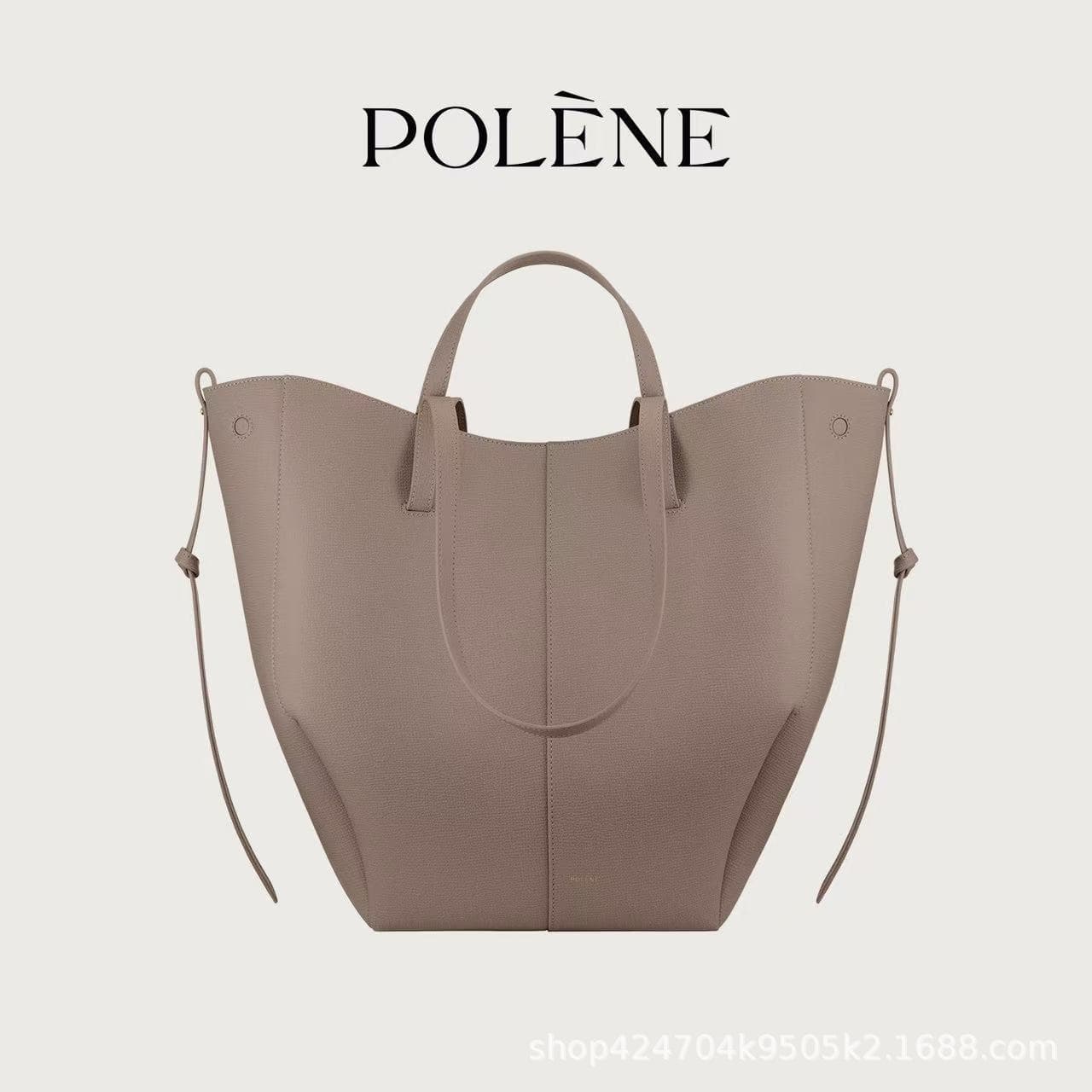 [New] Cross-border Polene CYMETOTE Commuter Handbag Crossbody Large Capacity Wing Tote Bag