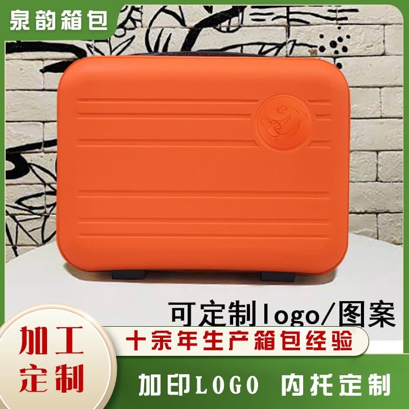 Holiday gift suitcase injection molded PP mini cosmetic case Convenient travel case wash cosmetic case wholesale