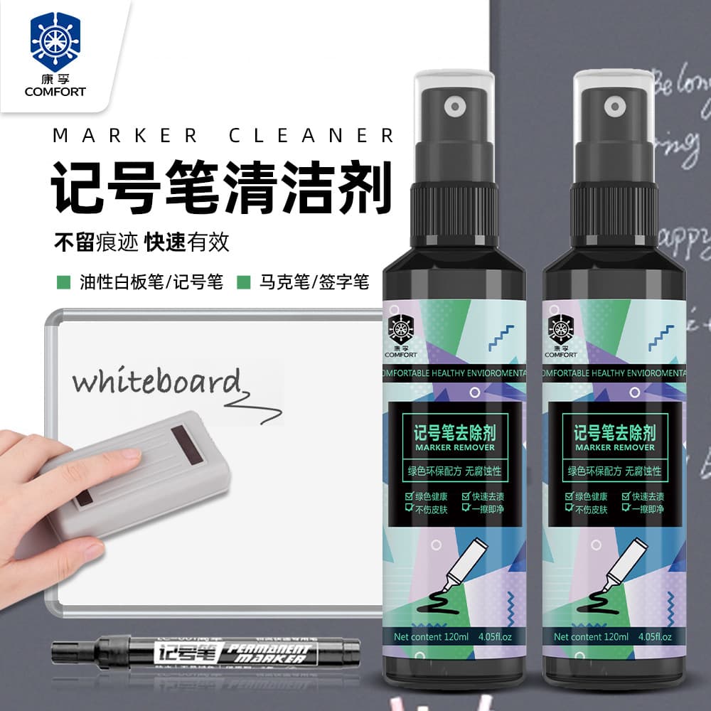 Marker Ink Remover, Adhesive and Oil-based Pen Graffiti Cleaner, Sticker and Whiteboard Cleaner