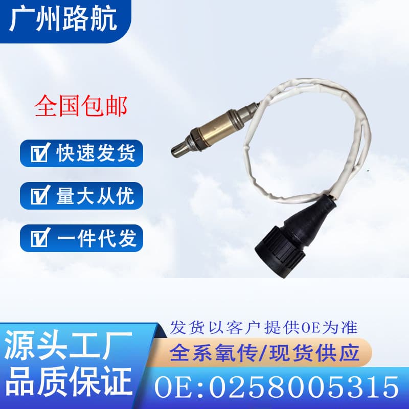 Oxygen Sensor 0258005315 11781720672 for BMW 5 Series E34 1988-1991