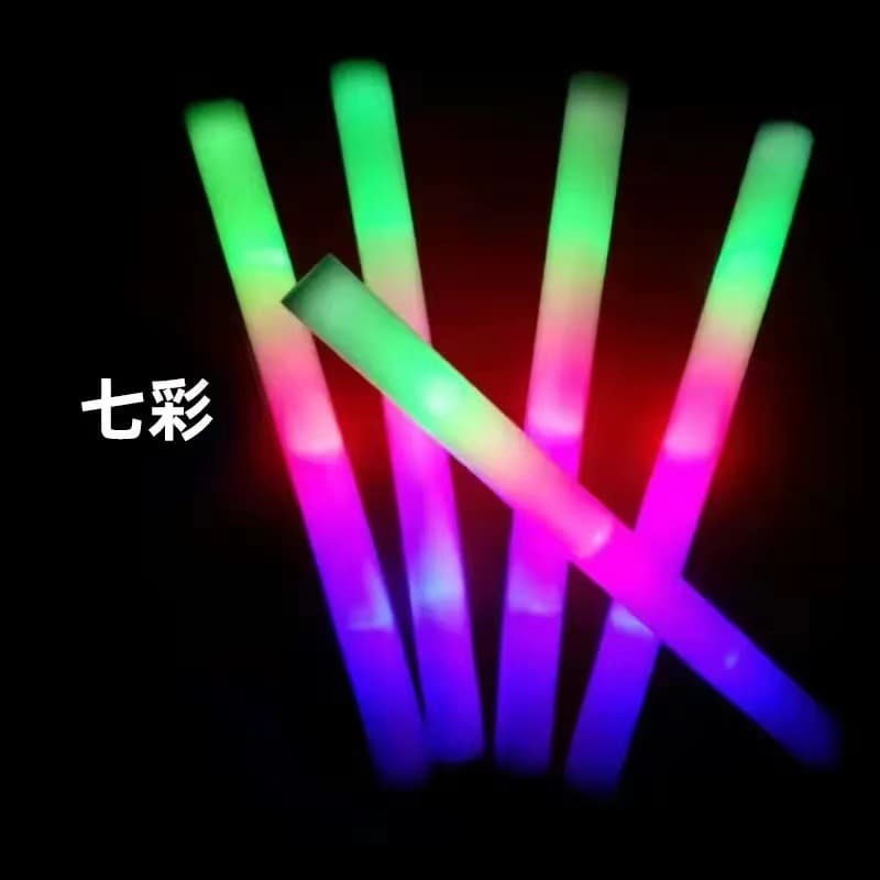 Concert foam sticks, glow sticks, luminous bars, LED New Year's holiday atmosphere props, and flash sticks for bars.