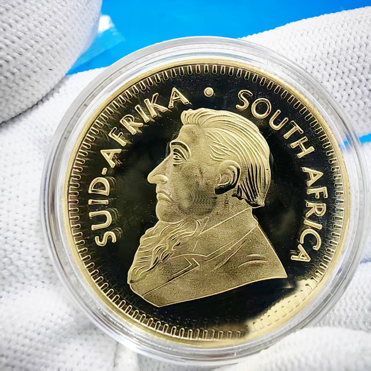 Cross-border foreign trade commemorative coin 1967 South Africa South Africa Kruger coin gold coin presidential medal