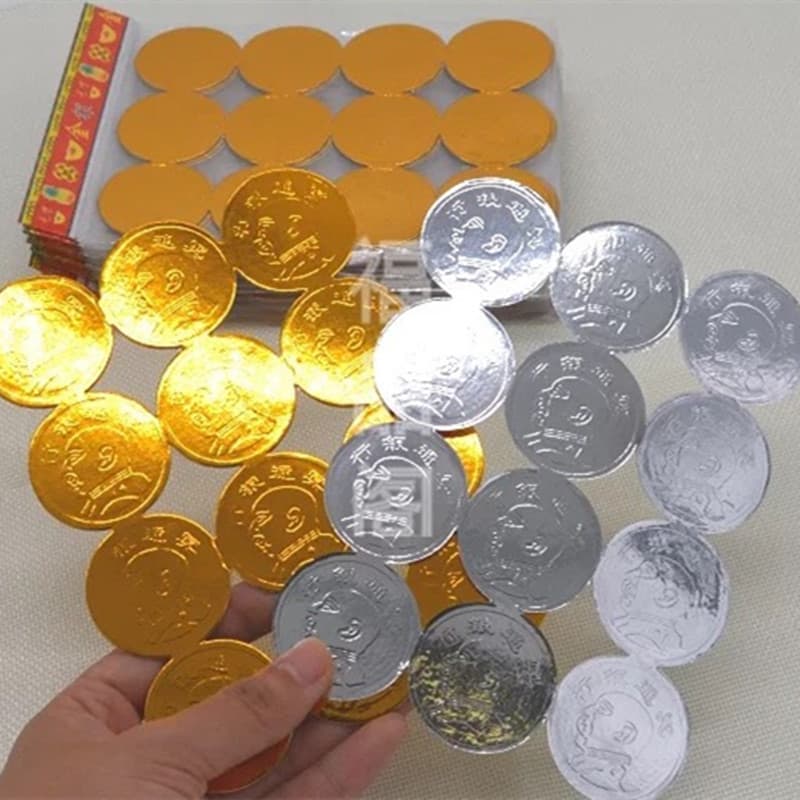 Jinyang Yuan Yinyang Yuan Gold and Silver Card Paper Large Quantity at Best Price Yuan Datou Dragon Silver Yuan Wholesale