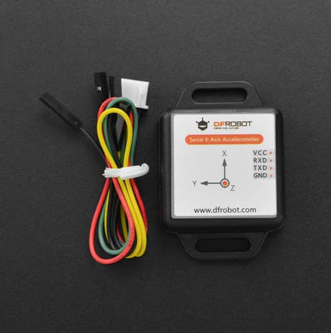 Serial 6-axis sensor: A high-sensitivity 6-axis sensor using TTL communication