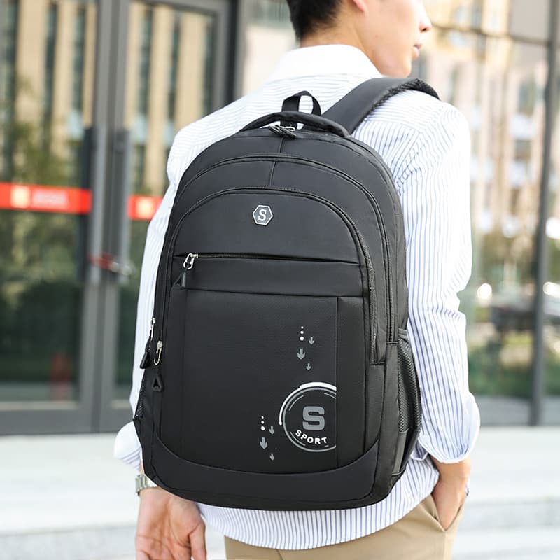 Fashionable National Trend Universal Backpack for Middle/High School and College Students, Lightweight Large Capacity Outdoor Travel Bag