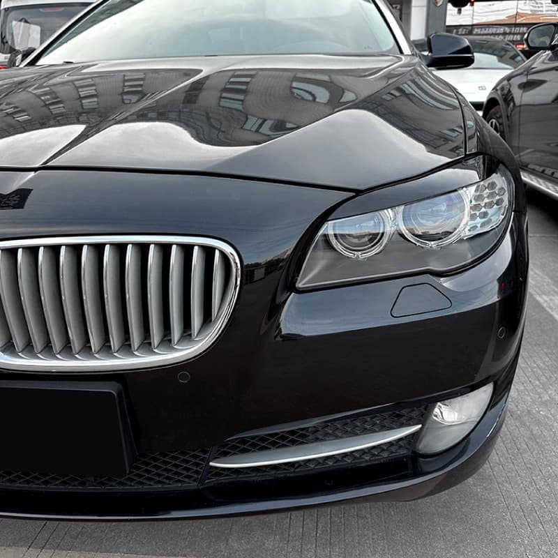 Compatible with BMW 5 Series F10 F11 2011-2014 Eyebrow Headlight Decal Exterior Styling Accessory