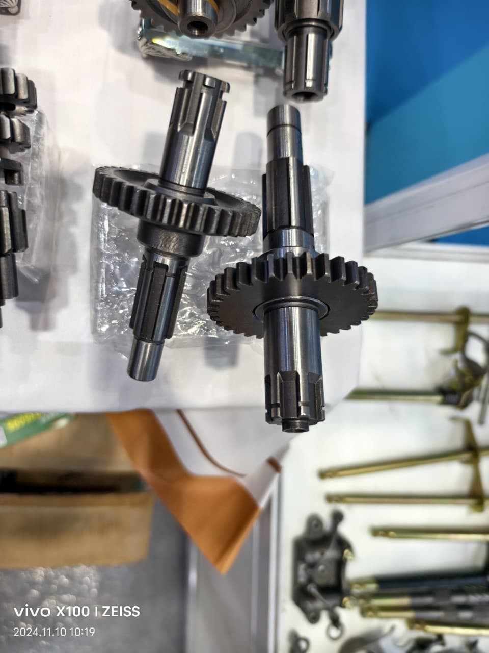 ATV Sand Quad Motorcycle Parts 50-110cc 1+1 Engine Reverse Gear Main and Counter Shaft Gear Set